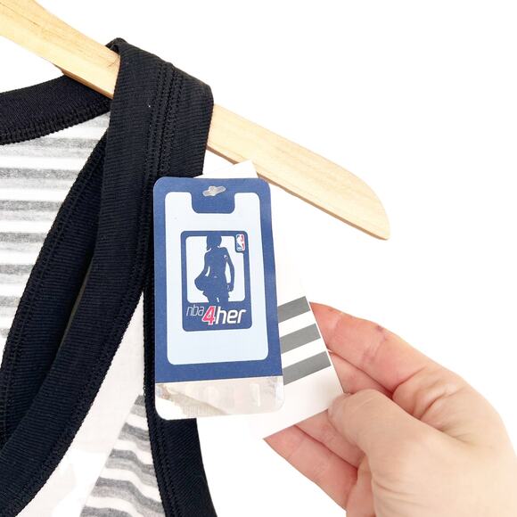 Adidas NBA4Her Basketball Tank Top Sz M - Picture 3 of 5